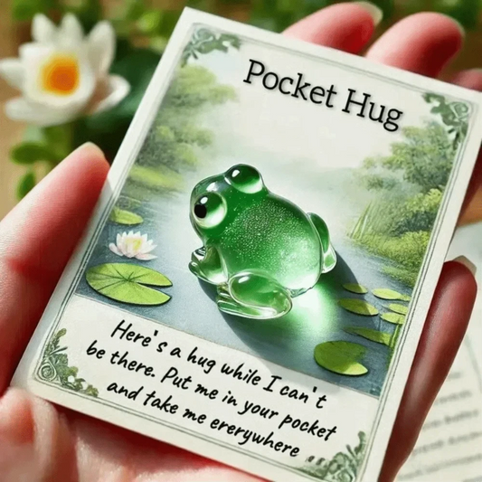 New With Card Animal Pocket Hug Gifts Cute Sentimental Inspirational Comfort Keepsake Encouragement Cute Pocket Hug For Kids Good Vibrations