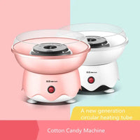 Cotton Candy Machine for Kids DIY Portable with Large Food Grade Splash-Proof Plate Efficient Heating Hard & Sugar Free Good Vibrations