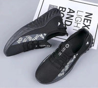 Sneakers for Men Fashion Men's Casual Sneakers Comfortable Breathable Running Tennis Shoes Zapatillas De Hombre Good Vibrations