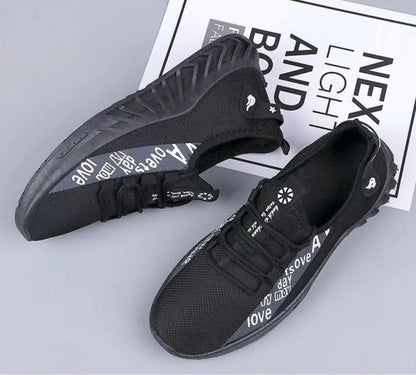 Sneakers for Men Fashion Men's Casual Sneakers Comfortable Breathable Running Tennis Shoes Zapatillas De Hombre Good Vibrations