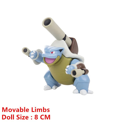 Pokemon Anime Figure Pikachu Eevee Charizard Mewtwo Cartoons Figure Collection Model Pocket Monster Action Toys Kids Birthday Gi Good Vibrations