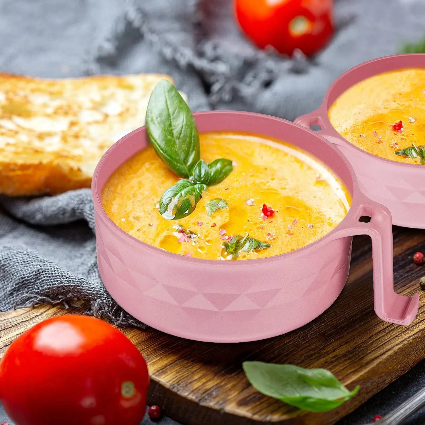 Ramen Cooker, Microwave Ramen Bowl Set with Chopsticks Spoon Ramen Noodle Bowl Instant Cooking for College Dorm Room Essentials Good Vibrations