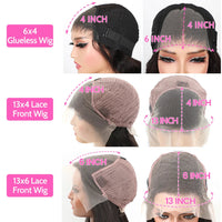 YAWAWE Glueless Wig Human Hair Ready To Wear Water Wave Pre-plucked 13x6 Lace Frontal Wigs For Women HD Lace Wigs Clearance Sale Good Vibrations