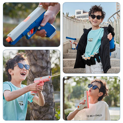 Electric Water Gun Toys Bursts Children's High-pressure Strong Charging Energy Water Automatic Water Spray Children's Toy Guns Good Vibrations