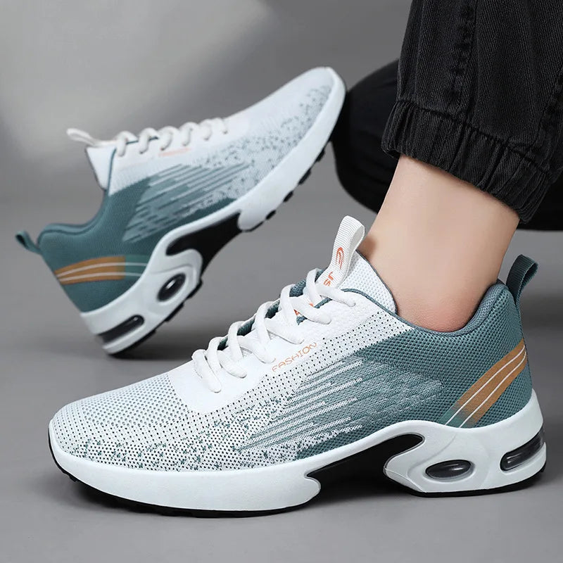 Men's sneakers Mens Breathable Knit Sneakers Soft Sole Comfort  Shoes for Sports 2025 Free shiping shoes Good Vibrations