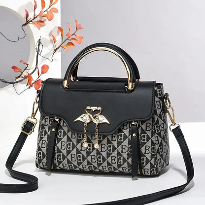 High Quality Bags Fashion Print Leather Shoulder Bag Luxury Design Shoulder Bag Elegant Small Square Bag Good Vibrations Adult Super Store