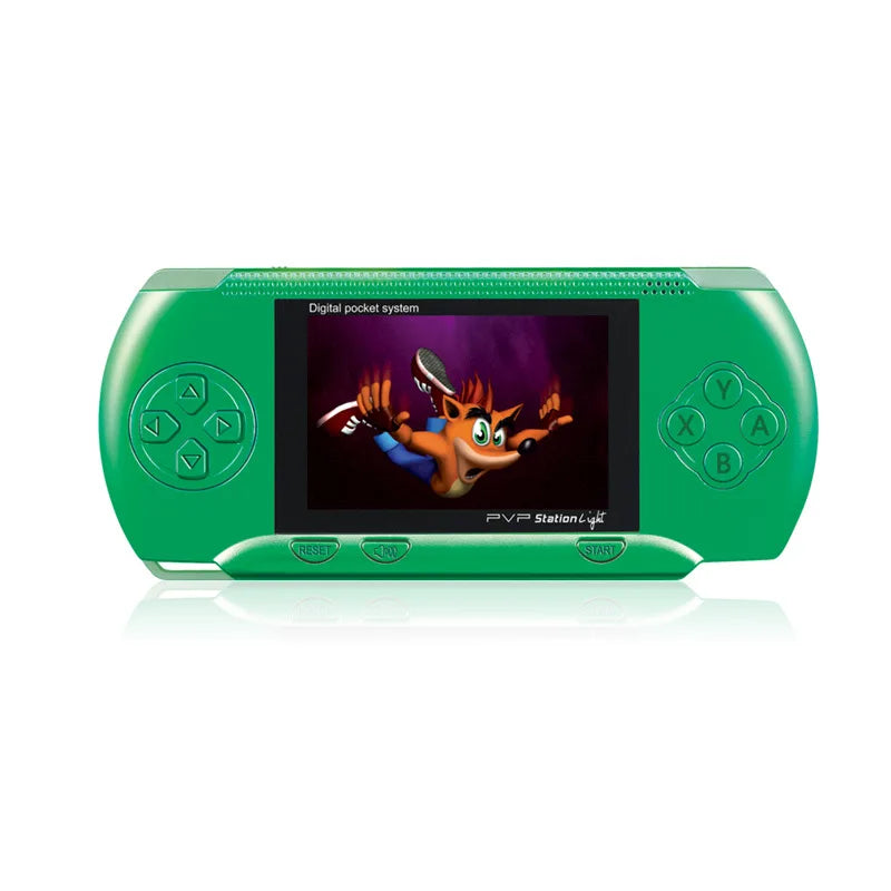 Handheld Game Console Built-in 900,000 Retro Games - 2.4 Inch Portable Video Game Player, AV Output, Electronic Gaming System Good Vibrations