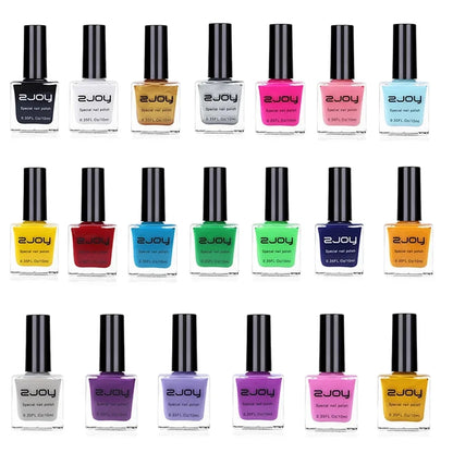 Nail Art Stamping Polish 10ML Semi-permanent varnish Printing UV Varnish Stamp for Nails Polishes Lacquer Top Coat Gel Polish #@ Good Vibrations