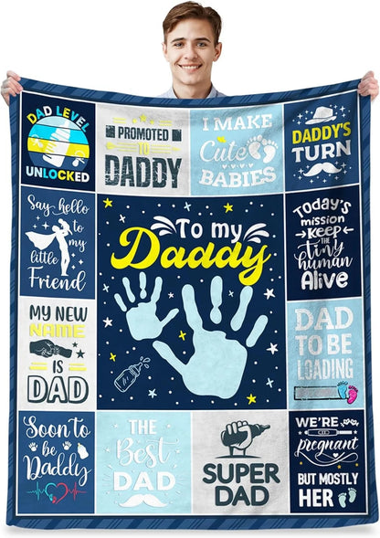 Gifts from Daughter Son for Mother's Day Birthday Mom Gifts Anniversary Unique Gifts for Mom Super Soft Flannel Throw Blankets Good Vibrations