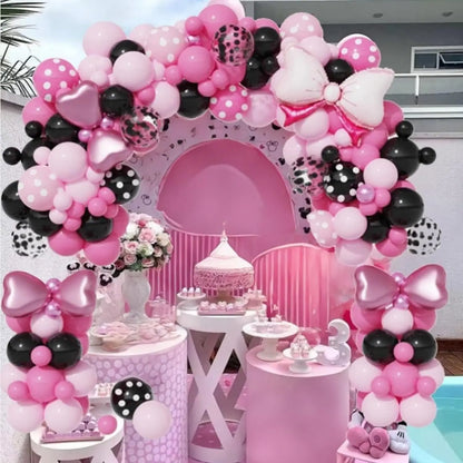 Rainbow Coloured Balloon Arch for Candy Sweet Birthday Party Decorations Donut Grow Ice Cream Birthday Party Decorations Good Vibrations
