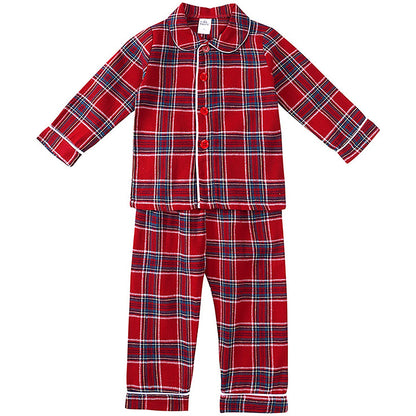 Christmas Pyjamas Kids Boys Girls Velvet Pajamas Infant Xmas Pjs Toddler New Year Party Gift Pijamas Green Red Nightwear Good Vibrations