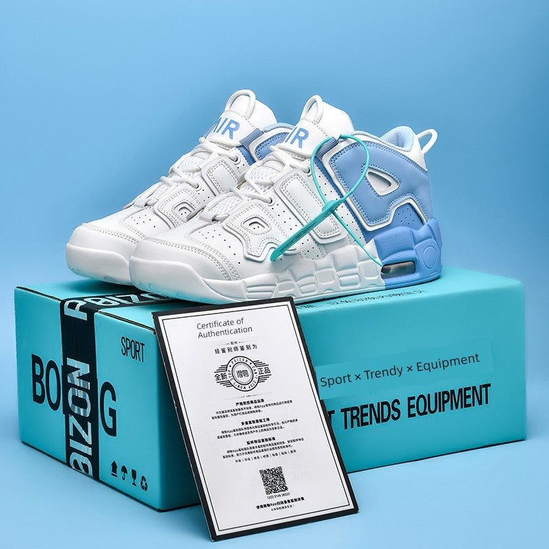 Putian Pippen Big Air Basketball Men's Shoes Trendy Casual Cushion Damping Youth Actual Combat Abrasion Resistant Sports Sneakers Good Vibrations