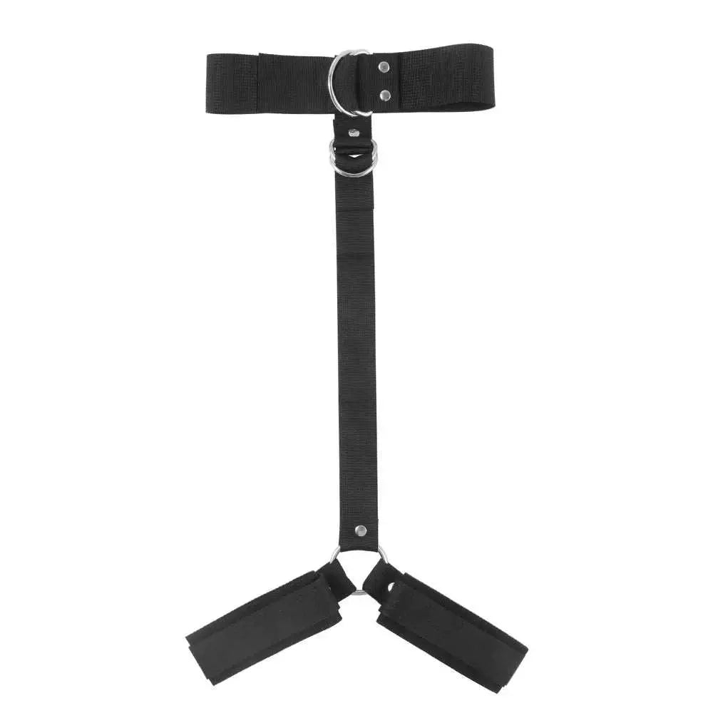 BDSM Back Handcuff Sex Toy SM Restraint Collar Fetish Adjustable Handcuffs Couple Bondage Women Erotic Restraint Sex Product Set GOOD Vibrations