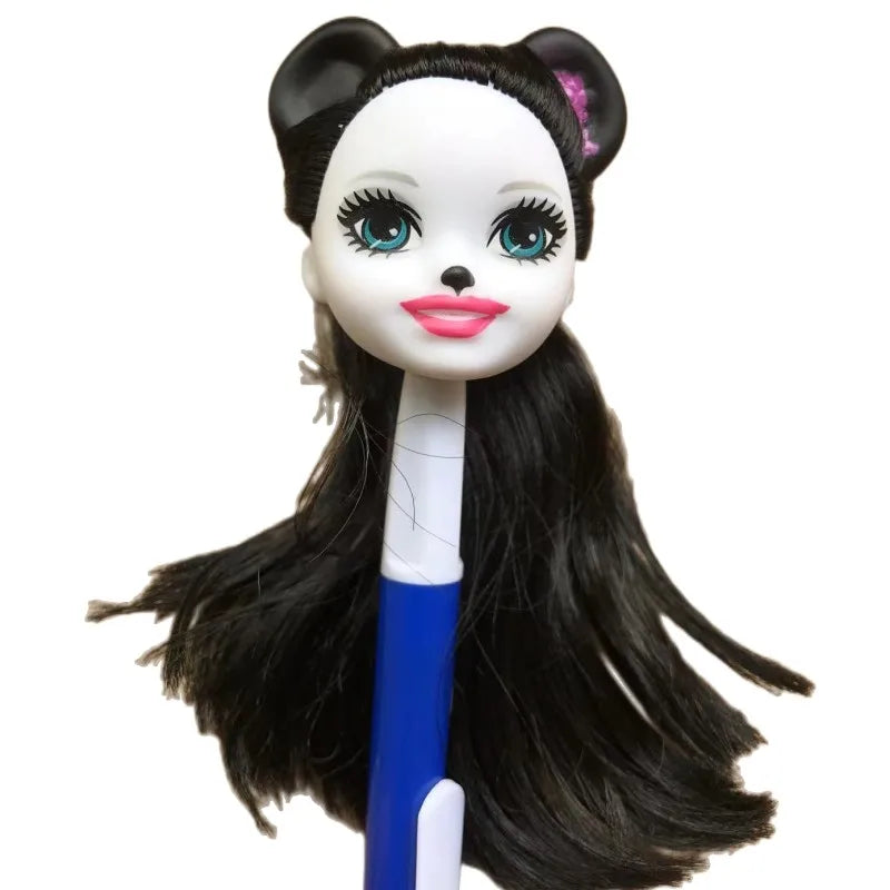 Monstering High Doll Toy Head No Hair Doll  Heads DIY Plants Hair Head Doll Bald Heads Original Rare Collection Head Toys Good Vibrations