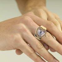 Women Finger Watch Heart Shape Finger Ring Watch Female Valentine's Day Gift Good Vibrations