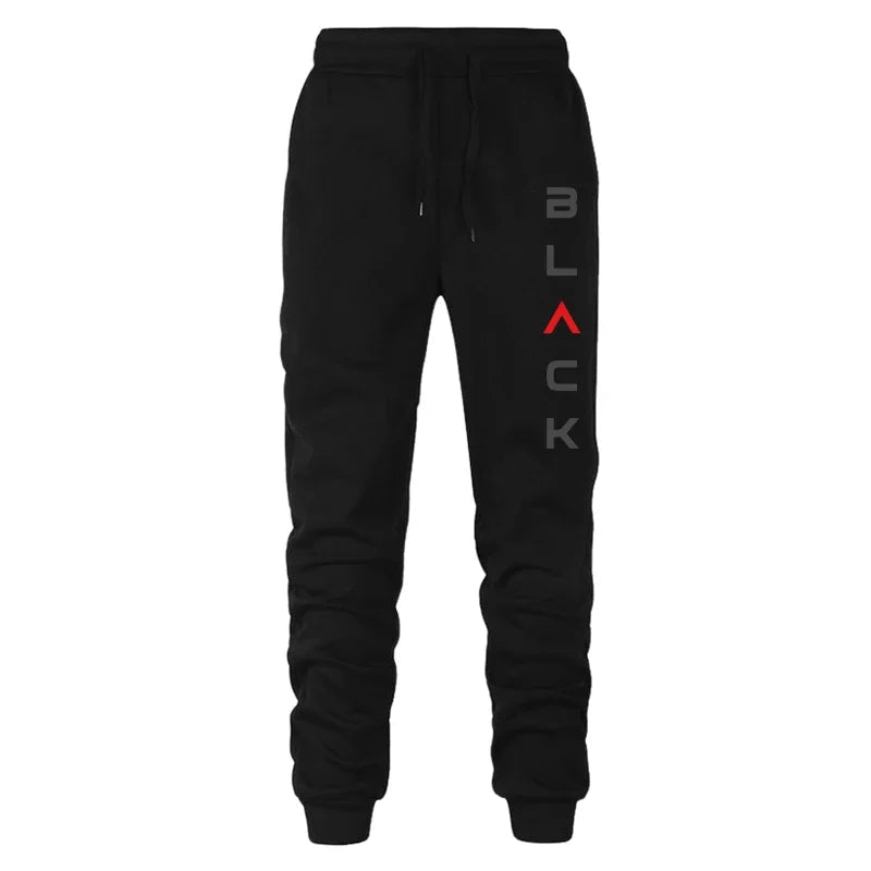 2025 Hot Sale Mens Tracksuit Hoodie Sweatpants Black Letter Print Zipper Jacket Jogger Pants Autumn Winter Casual Fashion Outfit Good Vibrations
