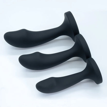 Silicone Anal Plug Gem Base Butt Plug Anal Masturbation Stimulator Anal Massage Dilatancy Toys G-point Massage Adult Sex Toys Good Vibrations Adult Super Store
