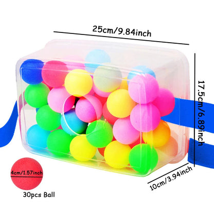 1set Party Game Wedding Anniversary Party Outdoor Activities Props Ball Birthday Shaking Swing Balls Game Props Funny Sports Good Vibrations