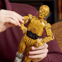 2025 NEW 75398 1140pcs C-3PO Droid Model Building Blocks Bricks DIY Assembly Home Decor Toys for Children Boy Christmas Gifts Good Vibrations
