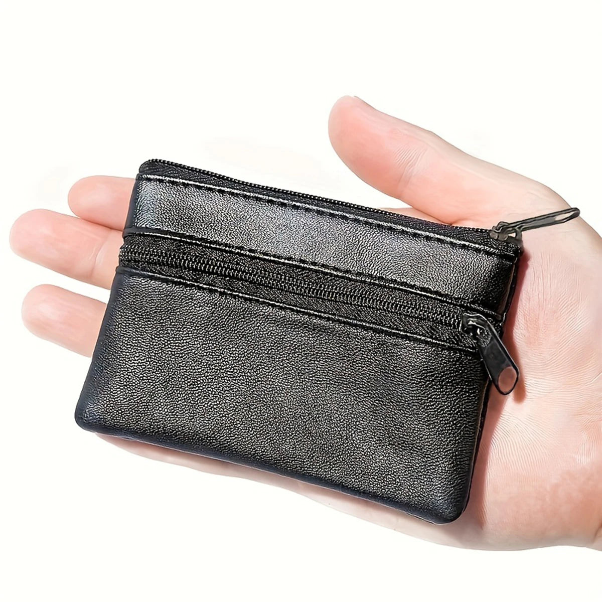Women Men Coin Purse Men Small Bag Wallet Change Purses Zipper Money Bags Children Mini Wallets Leather Key Holder carteira Good Vibrations