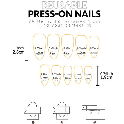 24PCS Halloween Fake Nails Black Water Droplet Shape With Pumpk in Acrylic Nails Press on Nails Gifts For Women And Girls Good Vibrations