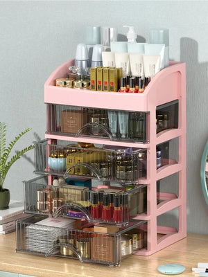 Make Up Large Capacity Organiser Drawer Jewelry Makeup Storage Nail Polish Lipstick Skincare Perfume Organizer Makeup Products Good Vibrations