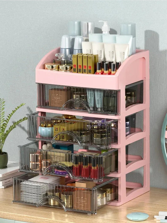 Make Up Large Capacity Organiser Drawer Jewelry Makeup Storage Nail Polish Lipstick Skincare Perfume Organizer Makeup Products Good Vibrations
