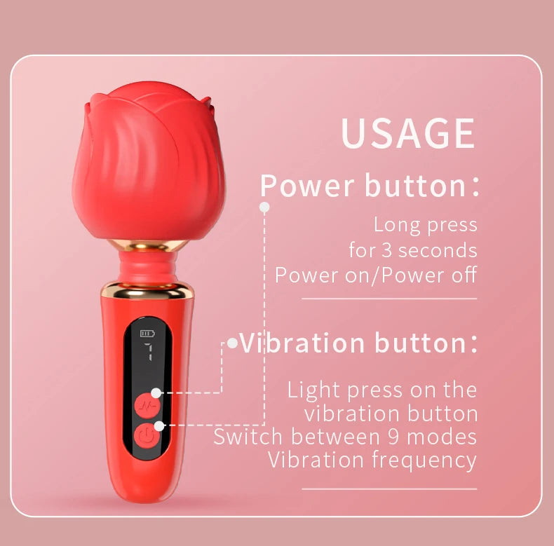 MINI AV 360° Stimulate Stick Nipple and Clitoris Massage Stimulation Toy Powerful Magic Wand Personal Massager Female Vibrators Good Vibrations Adult Super Store