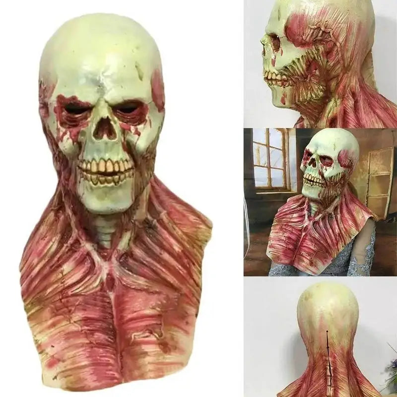 Halloween Horror Mask Zombie Masks Party Cosplay Bloody Disgusting Rot Face Scary Masque Masquerade Mascara Terror Masker Latex Good Vibrations