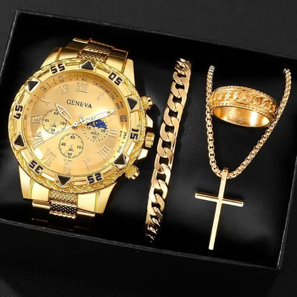 Men Watches Luxury Brand Watches for Men Fashion High Quality Quartz Wristwatches Business Steel Strap Sports Male Clock Good Vibrations
