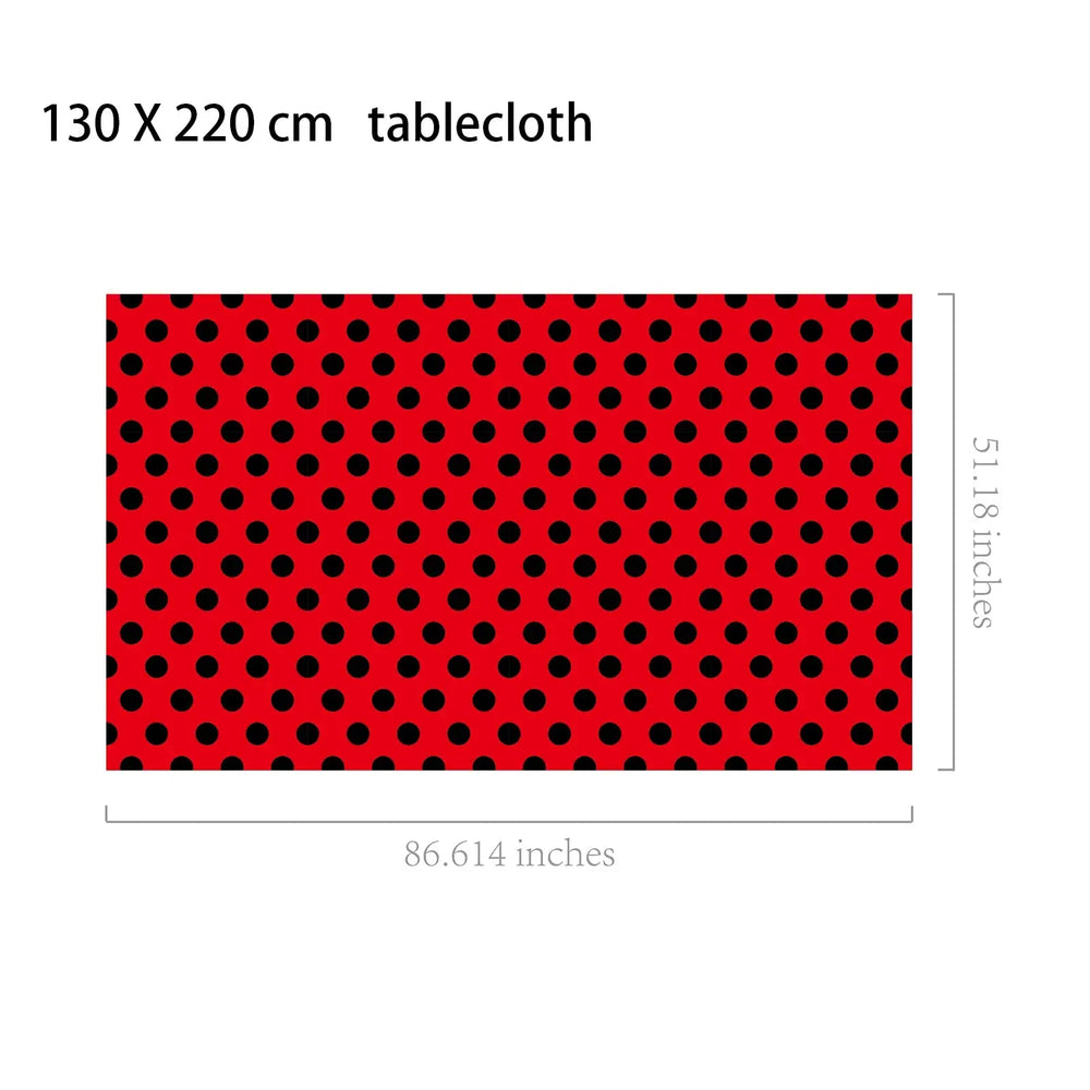 Insect Ladybug Party Disposable Tableware Sets Kids Birthday Plates Cups Napkins For Baby Shower Party Dinnerware Decoration Good Vibrations