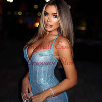 Thinyfull Sexy Mermaid Prom Evening Dresses Sweetheart Backless Glitter Night Party Dress Formal Cocktail Prom Gowns Customized Good Vibrations