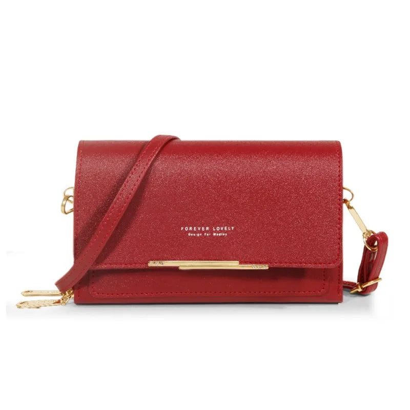 Women's Wallet Korean Handbag Multi Card Large Capacity Casual Shoulder Bag Mobile Phone Packet Fashion New Style Good Vibrations