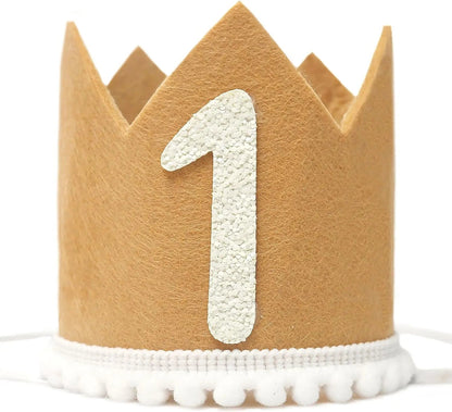 Children's Birthday Party Decoration Sun's Birthday Crown Birthday Party Decoration Hat Good Vibrations