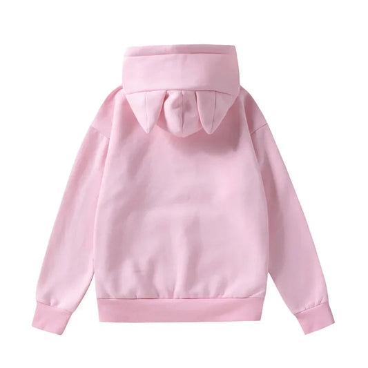 NONSAR Pullover Loose Cat Ears Hoodies Women Autumn Winter Long Sleeve Sweatshirt INS HOT Good Vibrations