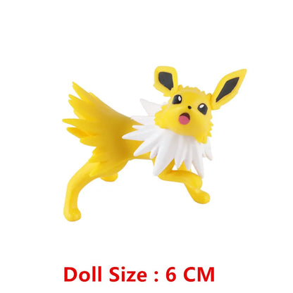 Pokemon Anime Figure Pikachu Eevee Charizard Mewtwo Cartoons Figure Collection Model Pocket Monster Action Toys Kids Birthday Gi Good Vibrations