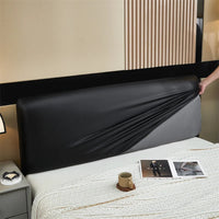 Pu Leather Bed Headboard Cover Technology Cloth Waterproof Bed Head Cover All-inclusive Bedside Protector Slipcovers Bedroom Good Vibrations