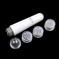 Electric mini massage pen portable 4-head massager electric eye facial care massage instrument lifting face eye vibrator Good Vibrations