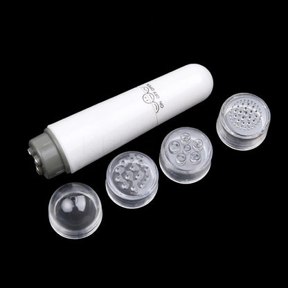 Electric mini massage pen portable 4-head massager electric eye facial care massage instrument lifting face eye vibrator Good Vibrations
