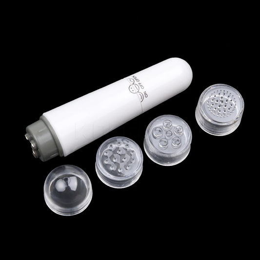 Electric mini massage pen portable 4-head massager electric eye facial care massage instrument lifting face eye vibrator Good Vibrations