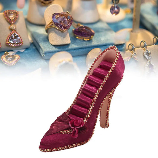 Jewelry Display- Lady Model Dress High-Heeled Shoes Earring Necklace Ring Jewelry Holder Stand Display Princess Dress Good Vibrations