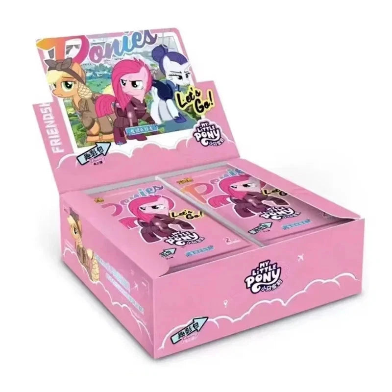 KAYOU Genuine New My Little Pony Friendship Eternal Star Bag 2 Rhythm Moon AR Gilded Decoration OR Collection Card Gift Good Vibrations