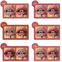 2 In 1 Matte Lipstick lip liner Long lasting waterproof Makeup for women Korean Cosmetics Beauty Make up female Good Vibrations