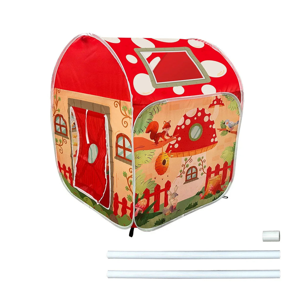 Children's Indoor Tent Toys Playhouse House Garden Foldable Tent Ocean Ball Pool Girl Boy Gift Game Boys and Girls Folding Good Vibrations