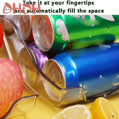 Refrigerator Storage Box Fridge Organizer Kitchen Storage Cans Soda Cans Storage Cans Basket Storage Containers Pantry Organizer Good Vibrations