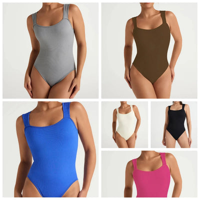 sexyTightFitting Sleeveless Threaded Jumpsuit for Women Comfortable and Sexy One-piece Yoga Suit Plus Size Sports Leggings Women