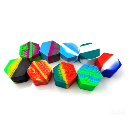 Wax Jar Silicone Box Bee Style for Oil Cream Box Easy To Hold and Carry Herb Container GOOD Vibrations Adult Super Store