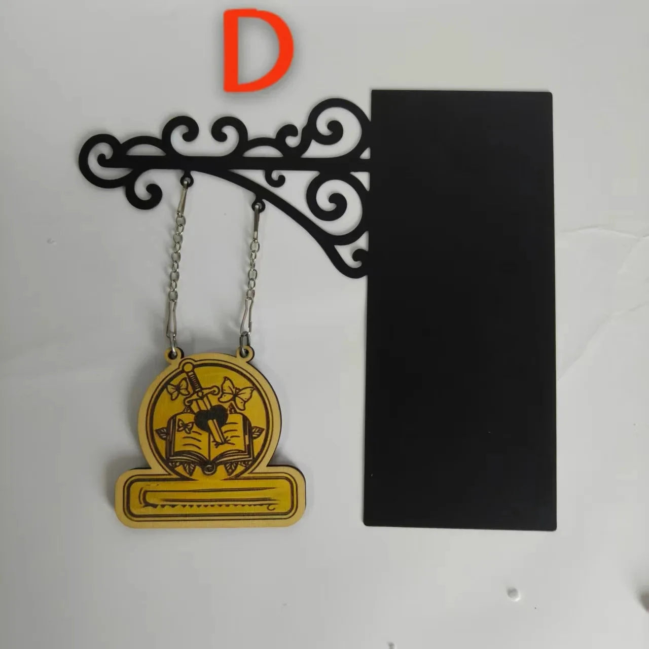 Book Nook Tavern Signs Book Page Divider Bookmark for Library Reading Organizer Creative Literary Decor Gift Good Vibrations