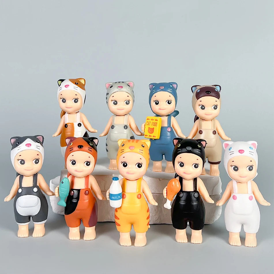 1/4/6/9PCS Random Blind Box Sonny Angel Life Action Figures Toys Dolls Fans Children Gifts Good Vibrations
