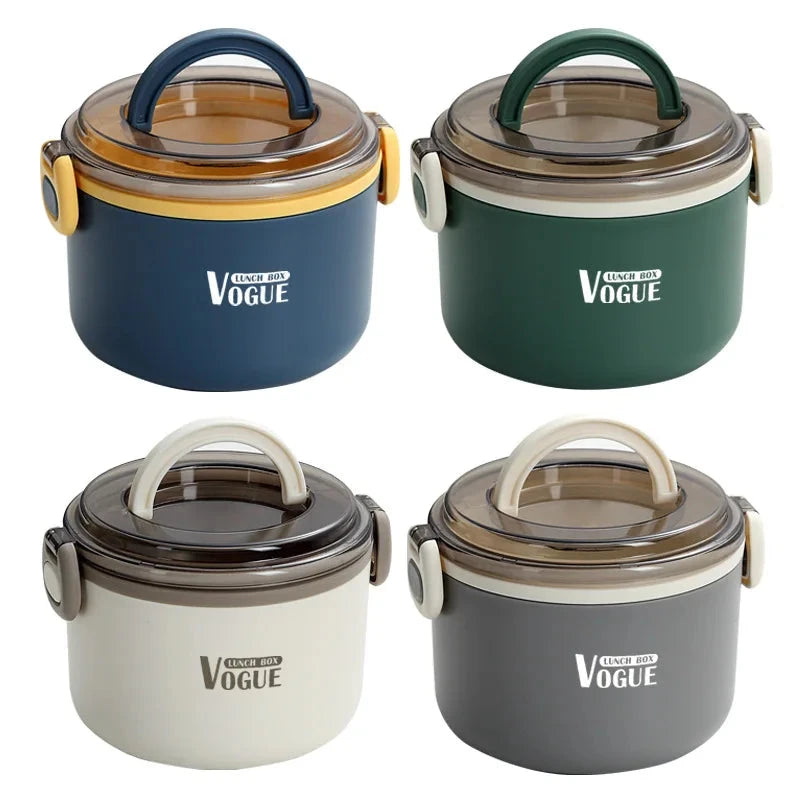 Food Thermal Jar Insulated Soup Thermos Bottles Stainless Steel Lunch Box Drinking Cup Bento Lunch Box Women Hot Food Container Good Vibrations